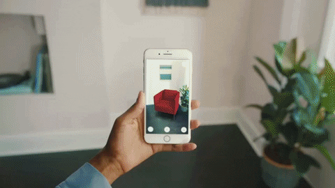 Augmented reality furniture previews
